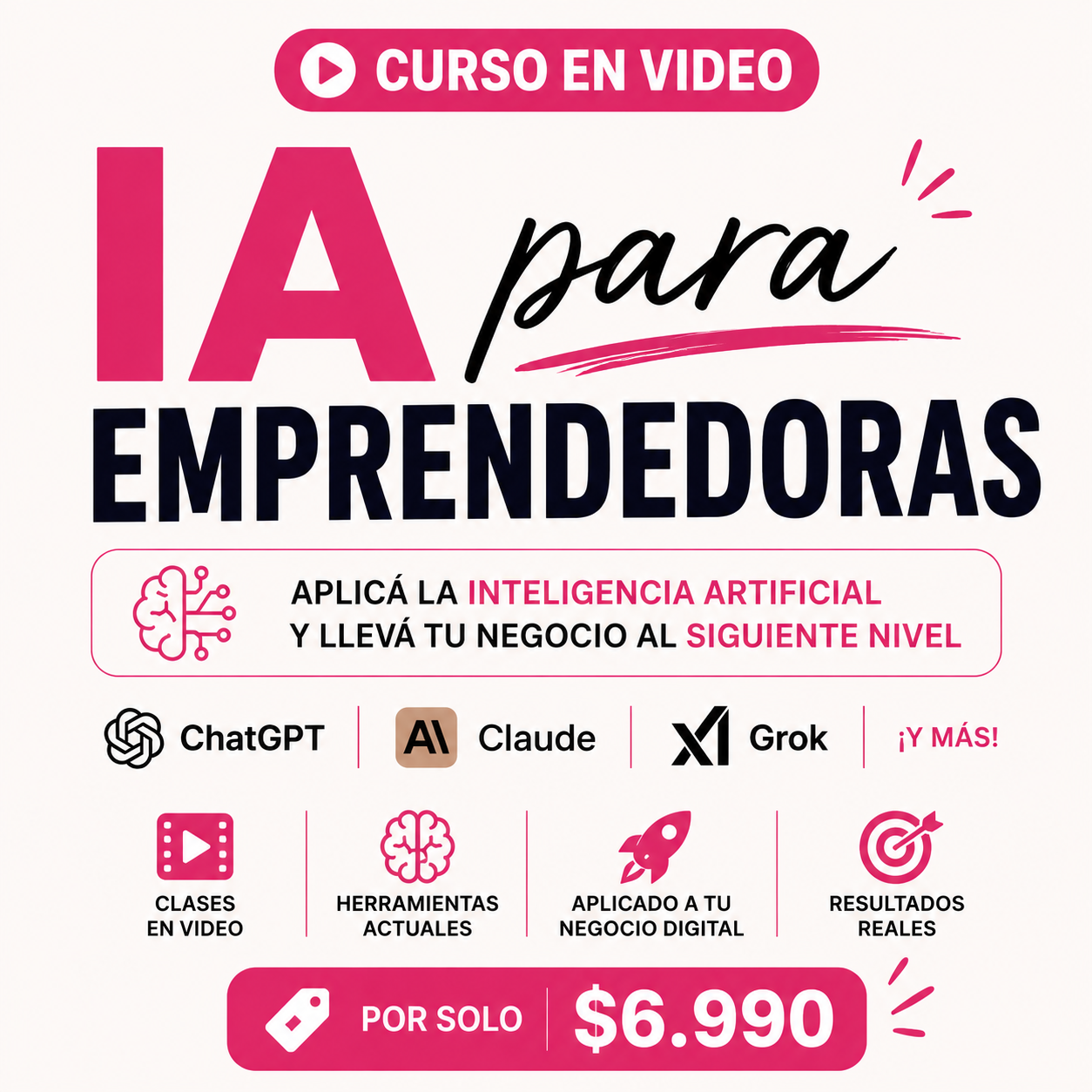 IA PARA EMPRENDEDORAS